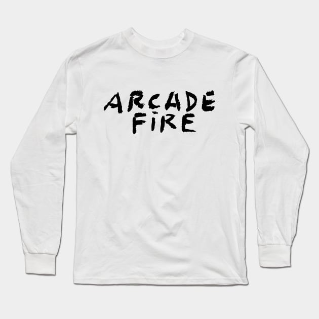 Arcade Fire Long Sleeve T-Shirt by Daniel Cantrell